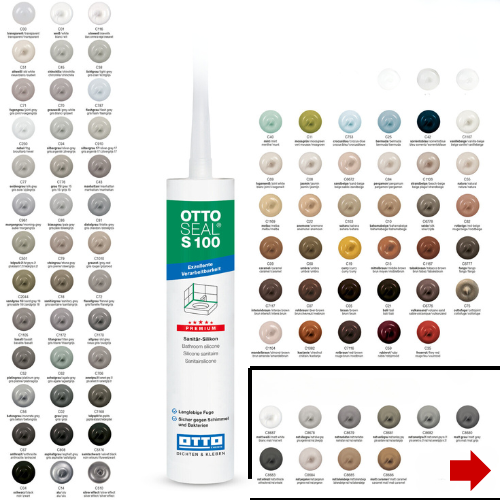 OTTOSEAL® S 100 | Mastic Silicone Sanitaire MAT