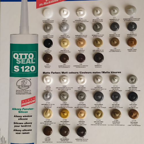 OTTOSEAL® S 120 | Mastic Silicone Fenêtre BRILLANT