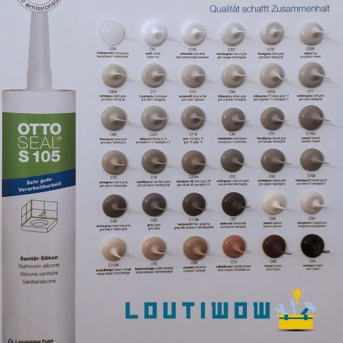 OTTOSEAL® S 105 | Mastic Silicone Sanitaire