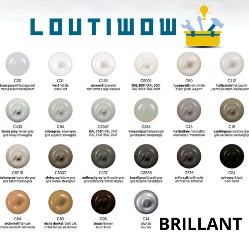 OTTOSEAL® S 125 | Silicone sol pvc et Sanitaire BRILLANT