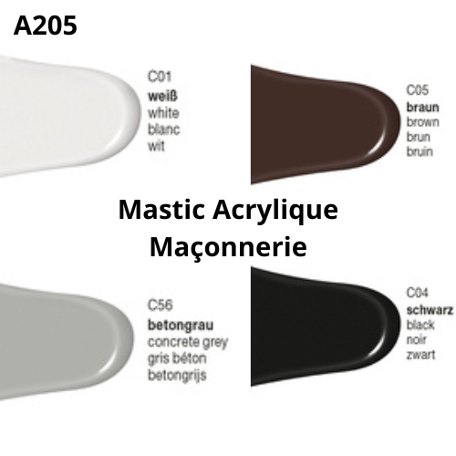 OTTOSEAL® A 205  Le mastic acrylique premium