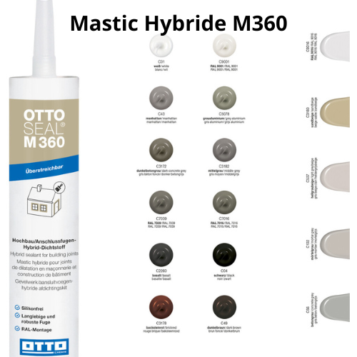 OTTOSEAL® M 360 | Mastic Hybride Maçonnerie