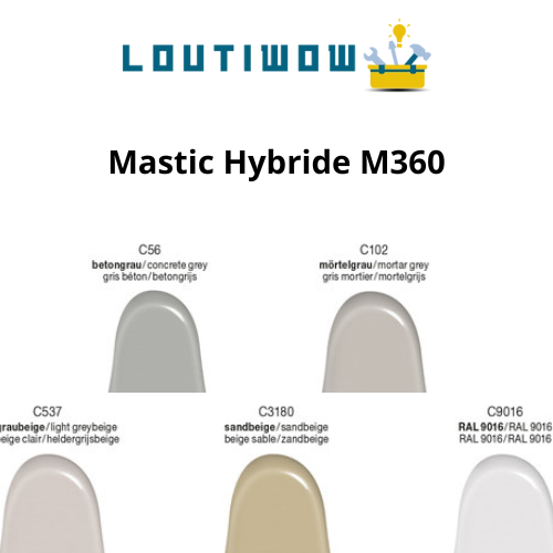 OTTOSEAL® M 360 | Mastic Hybride Maçonnerie
