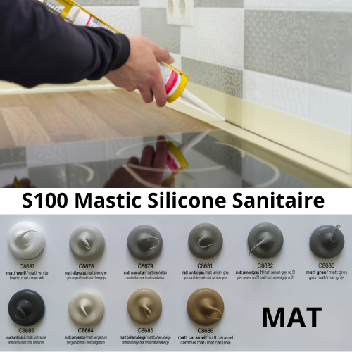OTTOSEAL® S 100 | Mastic Silicone Sanitaire MAT