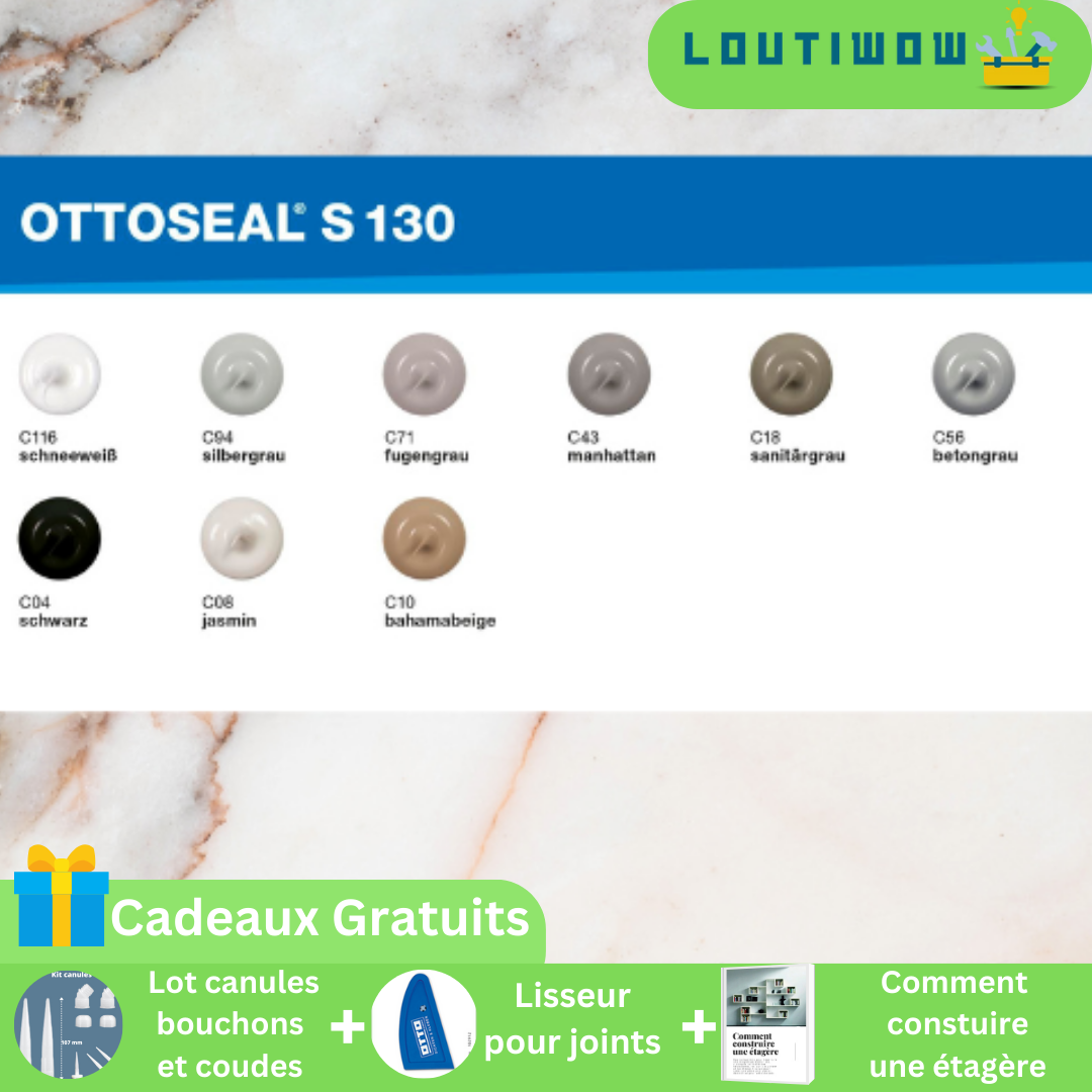 OTTOSEAL® S130 | Silicone Sanitaire Écologique